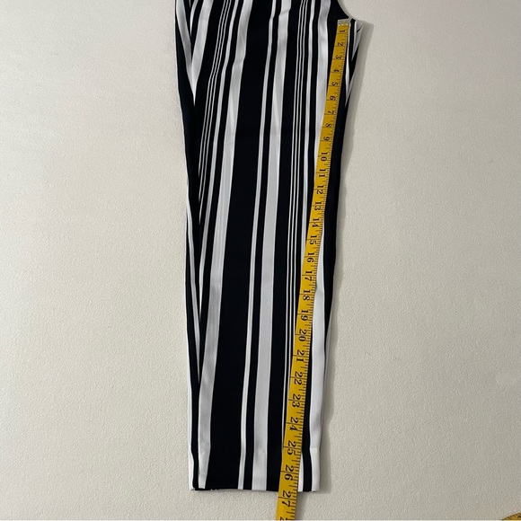 ZARA BASIC Striped Drawstring Pants - Picture 10 of 10